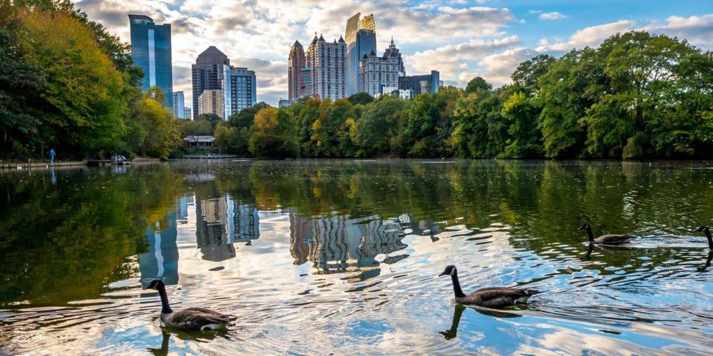 Angelic Central Midtown Home One Block From Piedmont Park Atlanta Eksteriør billede